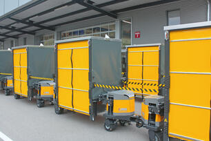 Industry Train series of tugger trains