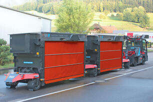 FT630 autonomous tugger train