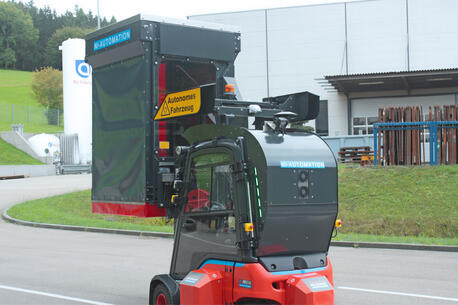 Autonomer Gabelstapler Factory E-Truck FE600