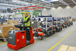 Routenzug Factory Train