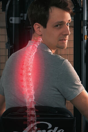 Geringere Verdrehung der Wirbelsäule mit drehbaren Fahrerarbeitsplätzen