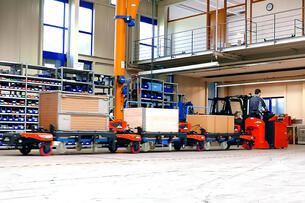 Load train Factory Train FT500 in indoor use